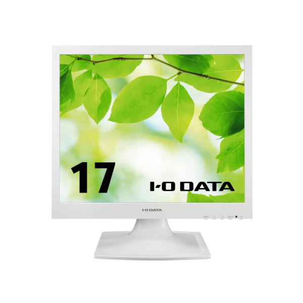 I-O DATA 液晶ディスプレイ 17型/1280×1024/アナログRGB、DVI-D（HDCP対応）/ホワイト/スピーカー：あり LCD-AD173SESW-A: