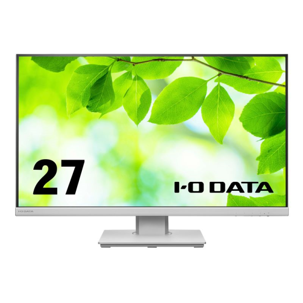 I-O DATA ワイド液晶ディスプレイ27型/1920×1080/アナログRGB、HDMI、DisplayPort/ホワイト/スピーカーあり LCD-DF271EDW-F: