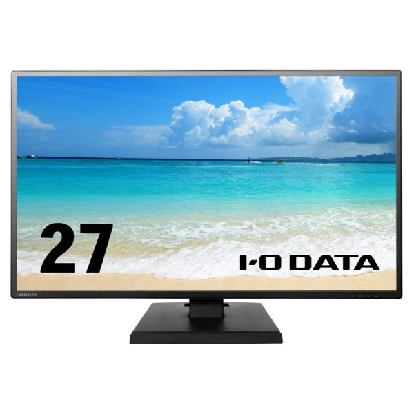 I-O DATA ワイド液晶ディスプレイ 27型/1920×1080/アナログRGB、HDMI/BK/スピーカー：あり/5年保証/広視野角パネル LCD-AH271XDB-B: