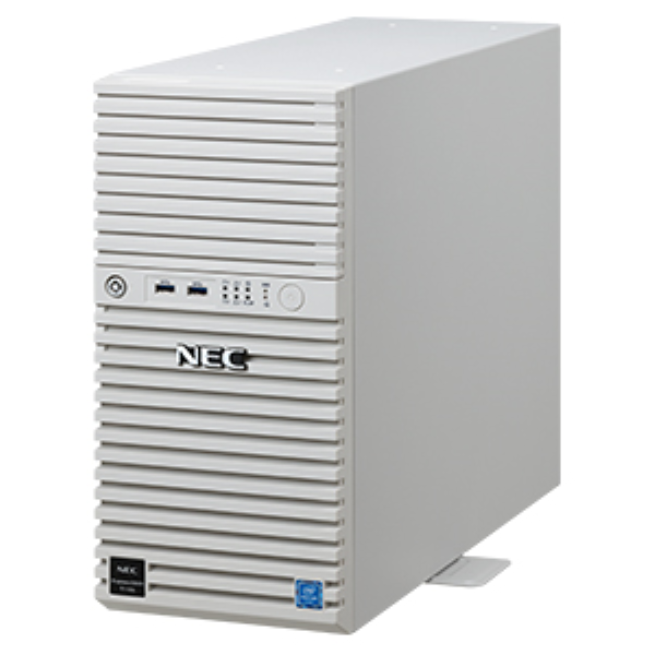 NEC Express5800/D/T110k Xeon E-2314 4C/8GB/SATA 1TB*2 RAID1/W2019/タワー 3年保証 NP8100-2902YPTY:
