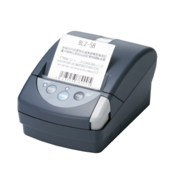 三栄電機 紙幅58mm据え置きタイプライン印字方式小型サーマルプリンタ(USB・ケース黒) BL2-58UNBJ: