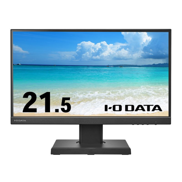 I-O DATA ワイド液晶ディスプレイ21.5型/1920×1080/HDMI、アナログRGB、DP、USB Type-C/BK/スピーカー/5年保証 LCD-C221DB-FX: