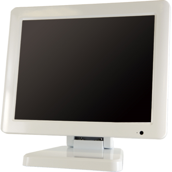 エーディテクノ HDCP対応9.7型業務用タッチパネル液晶ディスプレイ ホワイト LCD97TW: