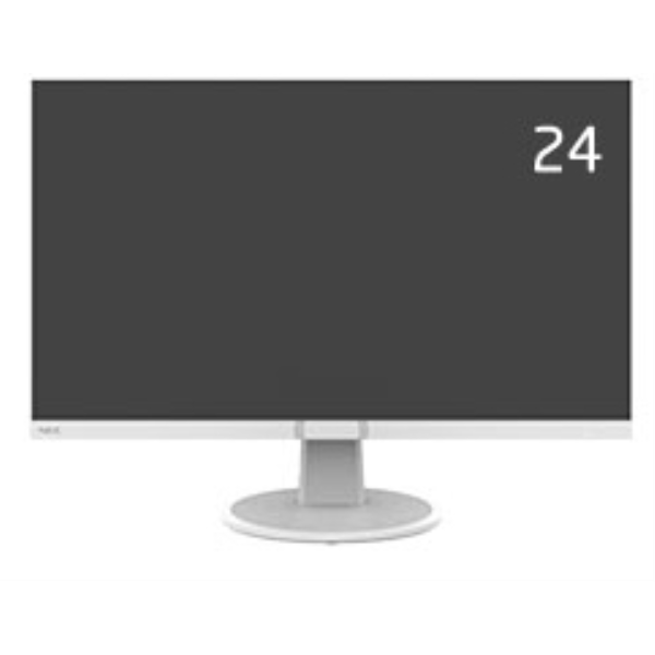 NEC 24型3辺狭額縁IPSワイド液晶ディスプレイ(白色)/1920×1080/ミニD-Sub15ピン、HDMI/5年保証 LCD-L242F: