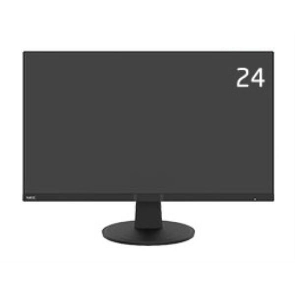 NEC 24型3辺狭額縁IPSワイド液晶ディスプレイ(黒色)/1920×1080/ミニD-Sub15ピン、HDMI/ブラック/5年保証 LCD-L242F-BK: