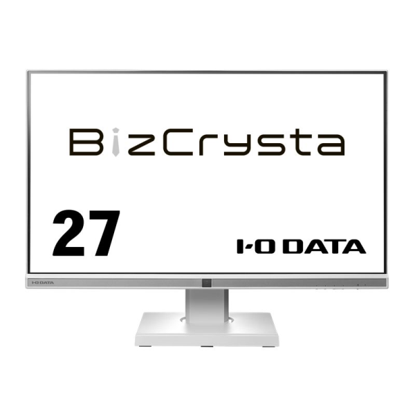 I-O DATA ワイド液晶ディスプレイ 27型/2560×1440/HDMI、DP、USB Type-C/WH/スピーカー/5年保証 LCD-BCQ271DW-F-AG: